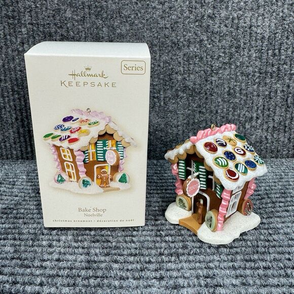 Hallmark Keepsake Bake Shop Noelville 2007 Ornament Second in Series Gingerbread - Picture 1 of 8